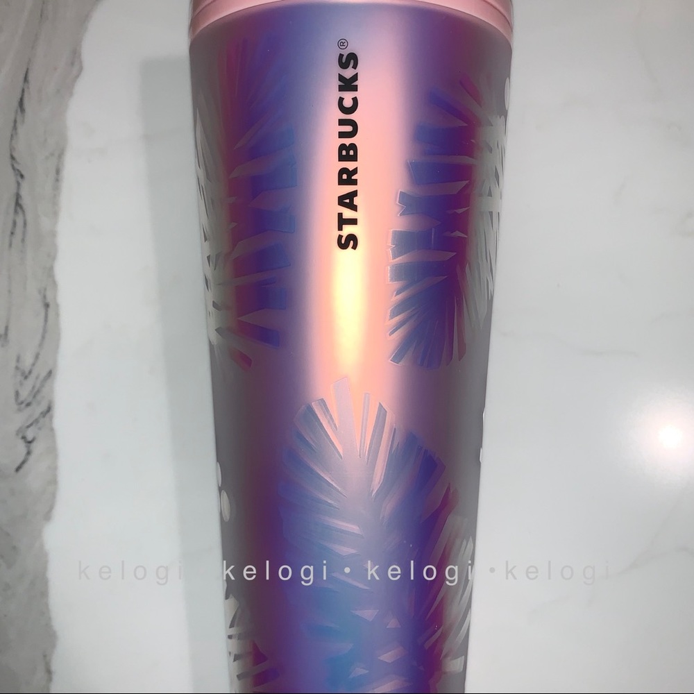 🌸LAST ONE🌸 Starbucks Iridescent Pink Pine Cup - Picture 7 of 9